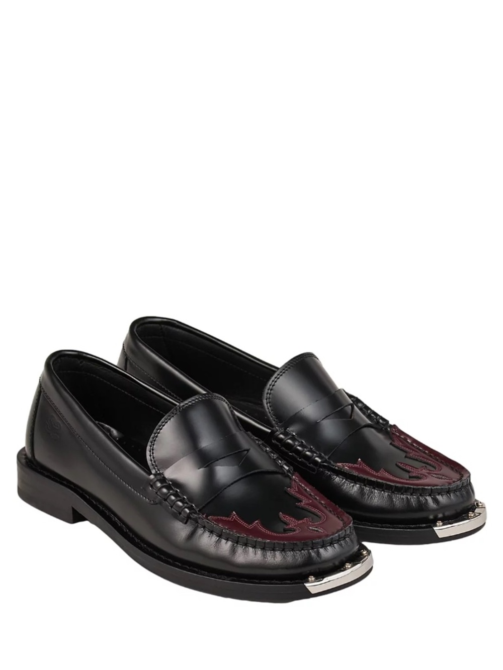 Seyda Overlay Loafer Flats